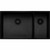 Spectra 1 And 1/2 Bowl Sink Black