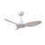 Skyfan DC 3 Blade Ceiling Fan 36 Inch/900mm With LED White