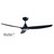 Skyfan DC 3 Blade Ceiling Fan 36 Inch/900mm With LED Black