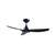 Skyfan DC 3 Blade Ceiling Fan 52 Inch/1300mm Black