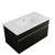 Armada Wall Hung Vanity 1 Drawer 900mm Black Rift