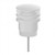 Elementi Bath Clicker Waste 40mm Top Fix Matt White