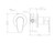 Savon Shower Mixer Mains Pressure Chrome Plated