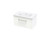Array Berlin Serifos Vanity 800 Single Drawer White Satin