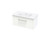 Array Berlin Serifos Vanity 900 Single Drawer White Satin