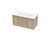 Array Berlin Serifos Vanity 900 Single Drawer With Internal Drawer Ranfurly Oak