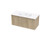 Array Berlin Serifos Vanity 1000 Single Drawer With Internal Drawer Ranfurly Oak