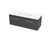 Array Berlin Serifos Vanity 1200 Single Drawer With Internal Drawer Slate