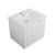 Camden Wall Hung Vanity 1 Drawer 550mm Ceramic Matte White