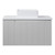Camden Wall Hung Vanity 1 Drawer 850mm Solid Surface Custom Colour