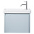 Crawford Mini Wall Hung Vanity 1 Door 550mm Ceramic Top Custom Colour
