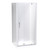 Millennium Shower Enclosure Kit 1000 x 900mm 2 Sided 1000 Door Flat Wall White
