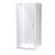 Millennium Shower Enclosure Kit 1000 x 900mm 2 Sided Tile 900 Door White Centre Waste