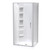 Millennium Shower Enclosure Kit 900 x 1000mm 2 Sided 1000 Door Corner Moulded Wall Satin