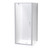 Millennium Shower Enclosure Kit 1000 x 900mm 2 Sided Tile 900 Door Satin Centre Waste