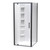 Millennium Shower Enclosure Kit 900 x 1000mm 2 Sided 900 Door Corner Moulded Wall Black