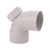 Optim DWV Rear Inspection Bend 80mm x 45Deg 101.80.45W