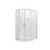 Valencia Elite Shower Round Sliding 12 x 9 Sat Corner C+ LH Centre Waste 706764A-SS