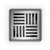 Elegance Tile Floor Waste Quarter Stainless Steel 80mm