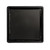 Elegance Tile Floor Waste Plate Black 100mm