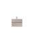 Carlton Wall Hung Vanity 2 Drawer 900mm Driftwood CAR90D2WHMDF