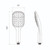 Sol Shower Handpiece Single Spray Brushed Nickel