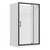 Brighton Flat Liner 1200 x 900mm 3 Sided Black