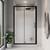 Brighton Slider Flat Liner 1200 x 900mm 3 Sided Black
