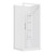 Brighton Offset Waste Wall Liner Corner Moulded 1000 x 1000mm 2 Sided White
