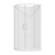 Brighton Offset Waste Flat Liner 900 x 900mm Curved White