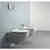 Sfera Slim Seat Wall Hung Toilet Suite 545 x 350mm Gloss White Concealed Inlet VSF54RSL