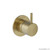 Buddy Round Shower Mixer Brushed Brass Organic