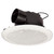Ceiling Exhaust Fan Round Ducted 372mm White