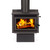 Wee Rad - Base Freestanding Wood Fire Metallic Black