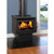 Wee Rad - Base Wet Freestanding Wood Fire Metallic Black
