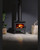 Wee Rad - Leg Wet Freestanding Wood Fire Metallic Black