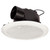 Fan Kit w/Duct Ceiling Round White