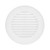 Fixed Ventilation Grille 100mm Round White