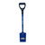 Trade Heavy Duty Contractors Spade Short Steel Spinal Rod Handle