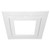 Contour Fascia With Led Small Square White