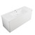 Crawford Wall Hung Vanity 1200mm 1 Drawer Top And Bottom Matte White Ceramic Top