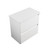 Crawford Wall Hung Vanity 600mm 2 Drawers Top/Bottom Matte White Solid Surface Top 360mm Deep