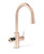 Celsius Plus All-in-one Hydrotap G5 Boiling Chilled Hot & Ambient Brushed Rose Gold