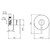 Mor Shower Mixer All Pressure Black 150mm