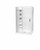 Cezanne Rectangle Moulded Wall Shower 900 x 1200mm Sliding Door 2 Sided White