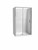 Cezanne Rectangle Tiled Wall Shower 1200 x 900mm 3 Sided Sliding Door Bright