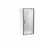 Millennium Shower Enclosure Kit 1000 x 900mm 3 Sided 900 Door Flat Wall Black