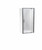 Millennium Shower Enclosure Kit 1000 x 900mm 3 Sided Tile 900 Door Black Centre Waste