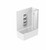 Varo Shower Over Bath 2-Sided Moulded Platinum Hinge Door Set Right Hand 0B69002MPR
