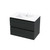 Pacific Rise Wall Hung Vanity 750mm Double Drawer Charred Oak